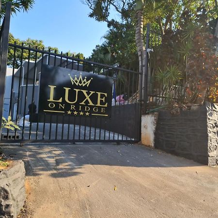 Luxe On Ridge Boutique Hotel Durban Eksteriør billede